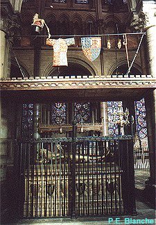 the tomb in the trinity chapel